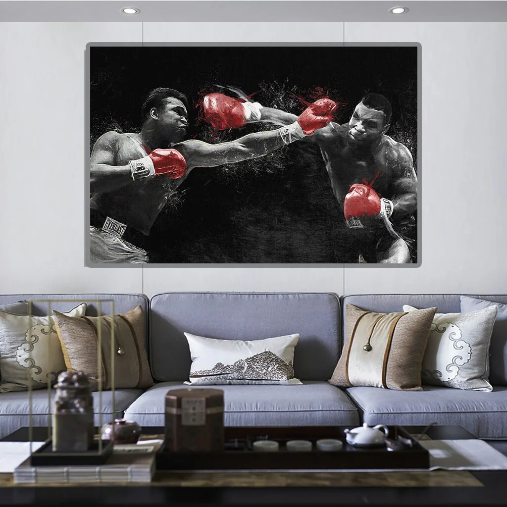 Tableau boxe Tyson vs Ali – Image 2