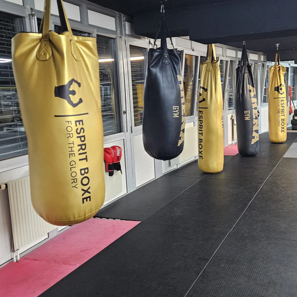 Sac de frappe Gold Esprit Boxe – Image 3