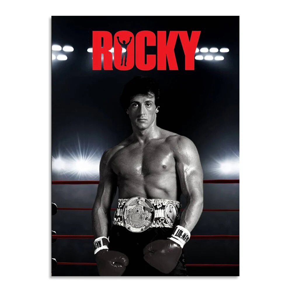 Tableau ROCKY BALBOA (Noir et Blanc) – Image 5