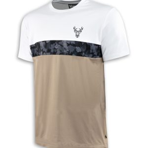 Maillot Animoz MC WILD Manches Courtes Camel