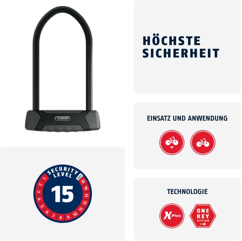 Abus u 540/300 granit x-plus+ush540 – Image 5