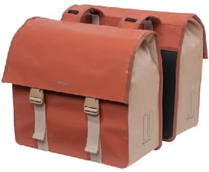 Basil sac vélo urban load sac double 48-53l rouge/rose – Image 4
