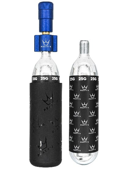 Pompe / Gonfleur CO2 Holeshot Peaty’s – MTB (25g) – Image 2