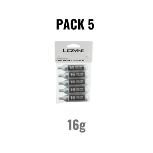 CARTOUCHES CO2 LEZYNE- 16g Box de 5