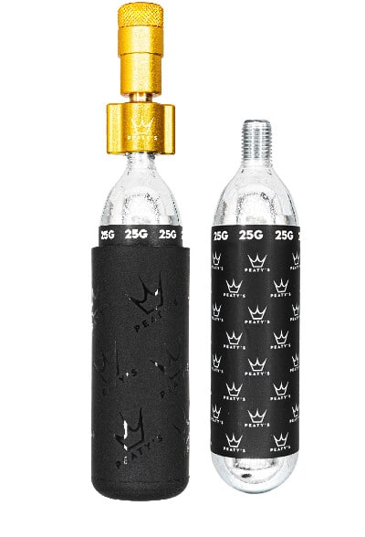 Pompe / Gonfleur CO2 Holeshot Peaty’s – MTB (25g) – Image 8