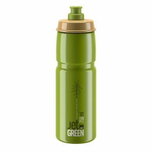 ELITE BIDON JET GREEN VERT OLIVE – LOGO BLANC-750ML