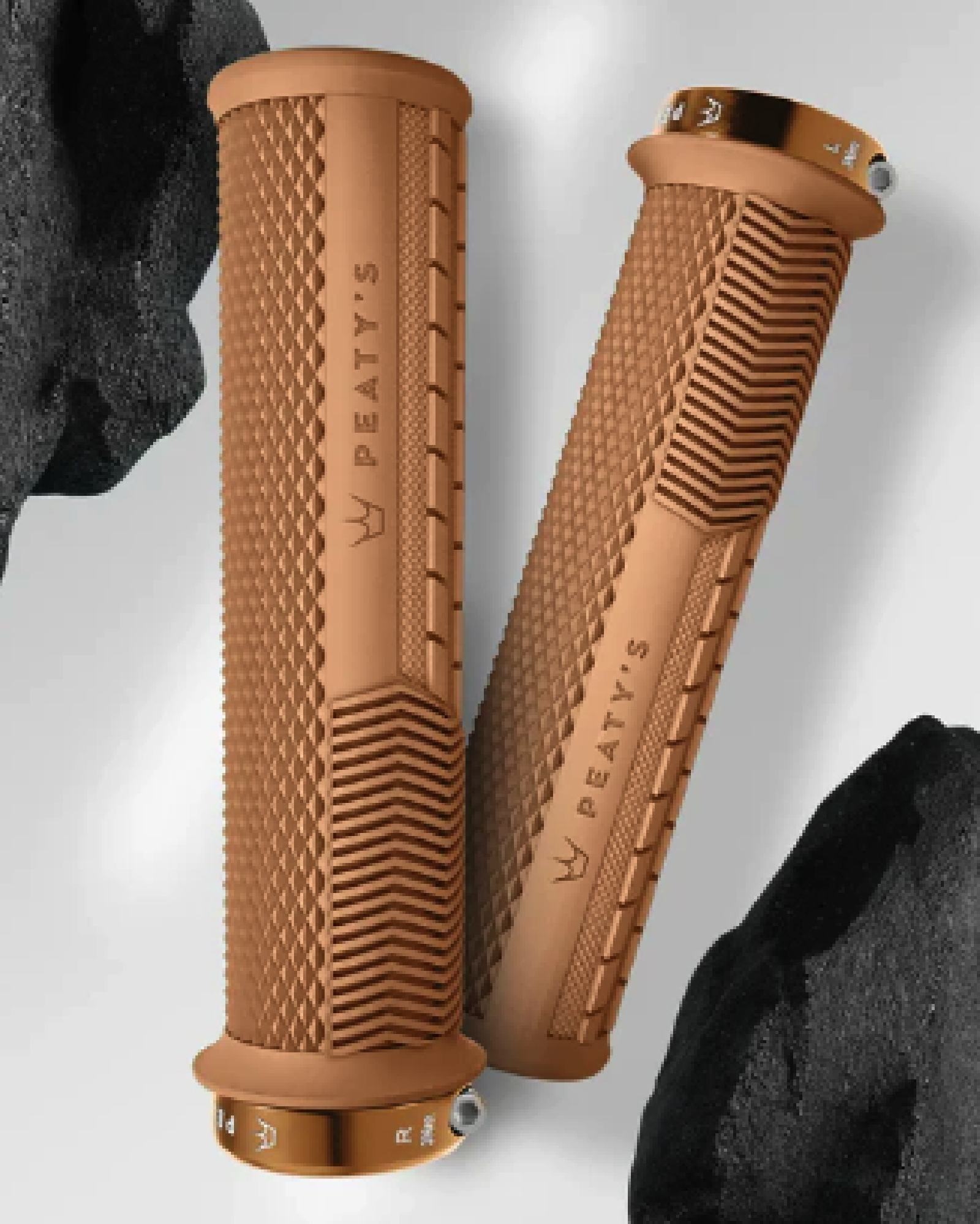 Poignees Peaty’s MONARCH KNURL Fin (30-32mm) SUPERSOFT – Image 4