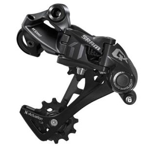 Sram derailleur vtt arriere 11v. gx chape longue noir mono plateau