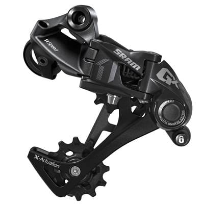 Sram derailleur vtt arriere 11v. gx chape longue noir mono plateau