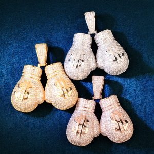 Pendentif gants de boxe DOLLAR