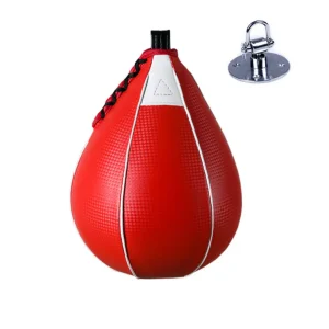 Poire boxe ROUGE (avec fixation)