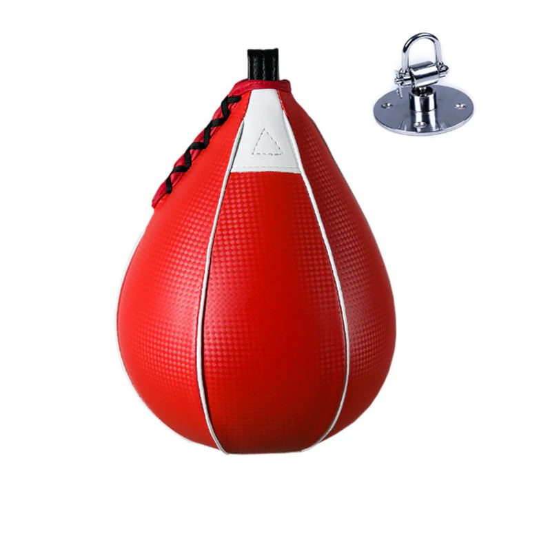 Poire boxe ROUGE (avec fixation) – Image 2