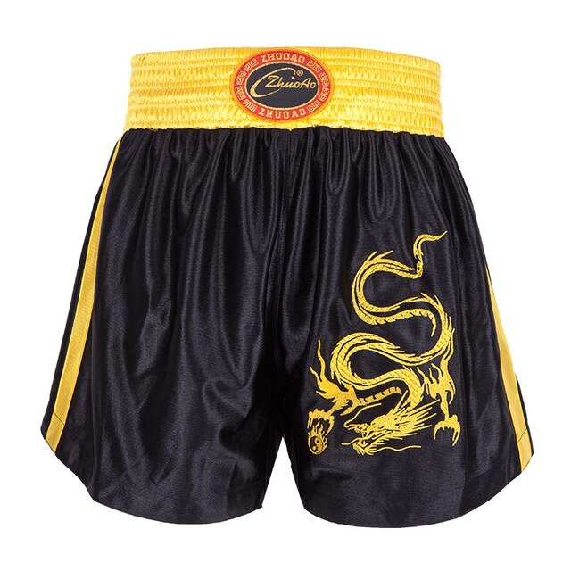 Short boxe THAI (Noir) – Image 2