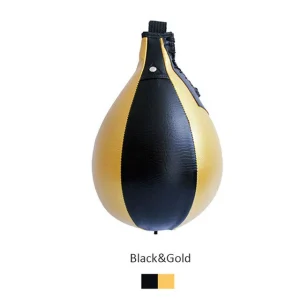 Poire (de vitesse) boxe NOIR/OR