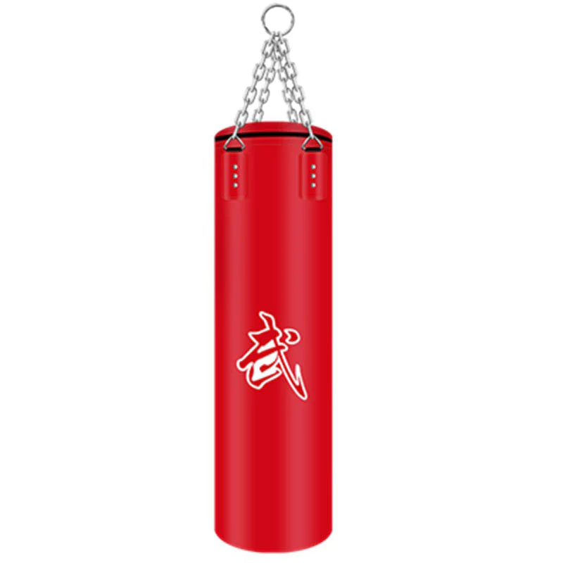 Sac de frappe Simili Cuir (100cm, rouge) – Image 2