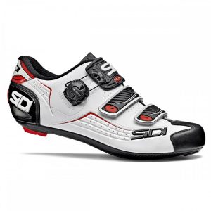 SIDI SCARPE ALBA WHITE BLACK RED