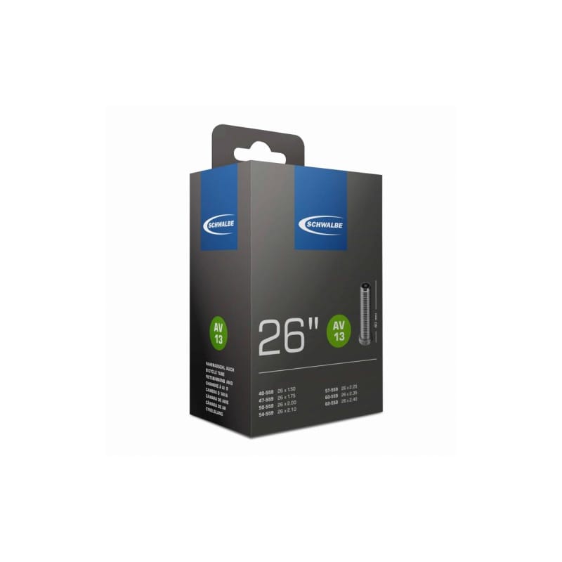 Chambre Schwalbe 26X1,50-2,50 – SCHRADER – AV13 – Image 2