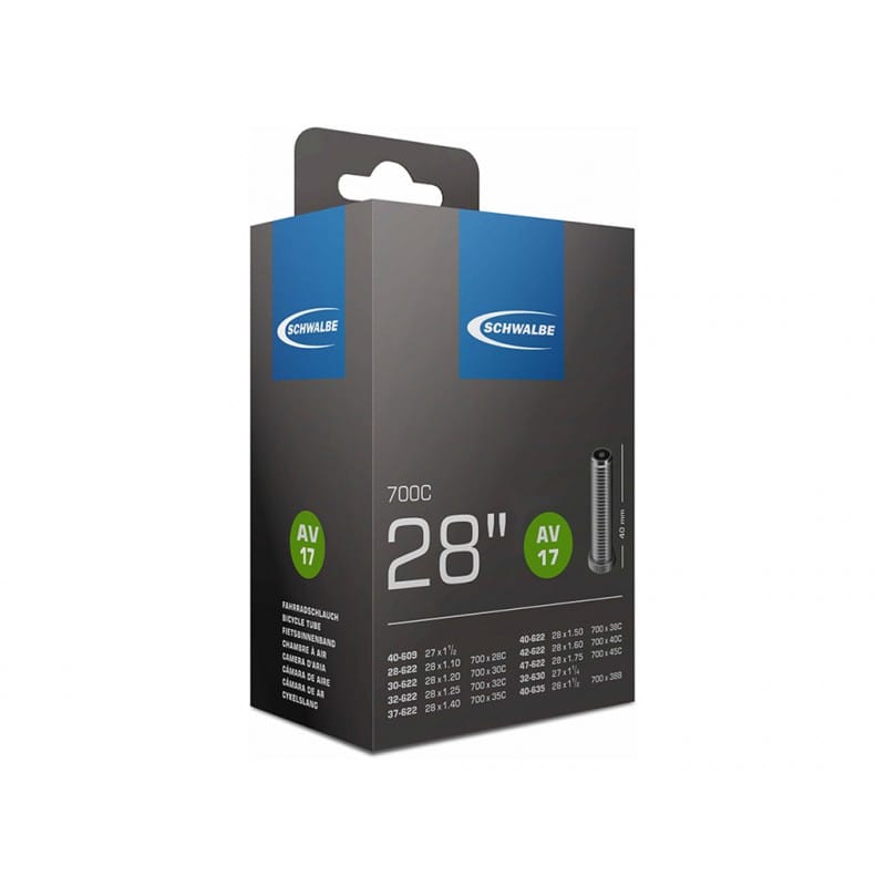 Chambre Schwalbe N°17 700X28-45 B+C – SCHRADER – AV17 – Image 2