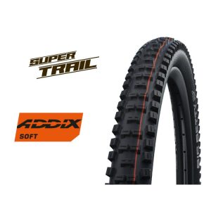 Pneu VTT Schwalbe Big Betty Addix Soft – Super Trail – Tubeless Easy- HS608-27,5×2,40″
