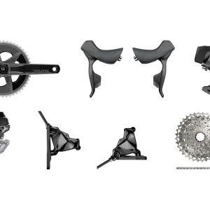 GROUPE COMPLET SRAM RIVAL AXS 2x12V 172.5MM 46/33D (avec capteur de puissance)