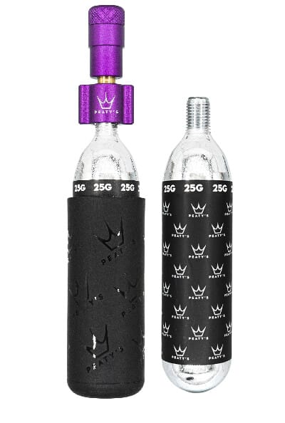 Pompe / Gonfleur CO2 Holeshot Peaty’s – MTB (25g) – Image 4